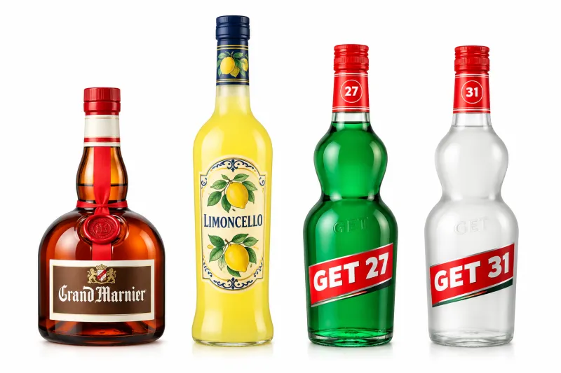 Grand Marnier / Limoncello / Get 27 / Get 31