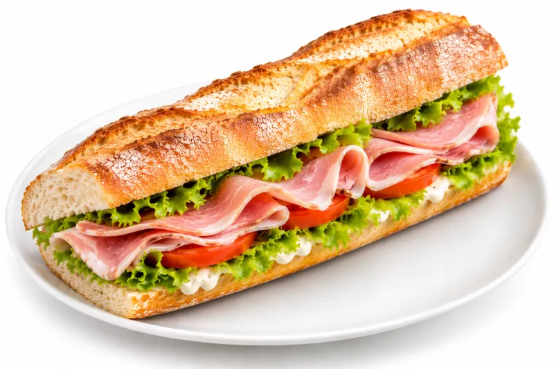 Sandwich au jambon