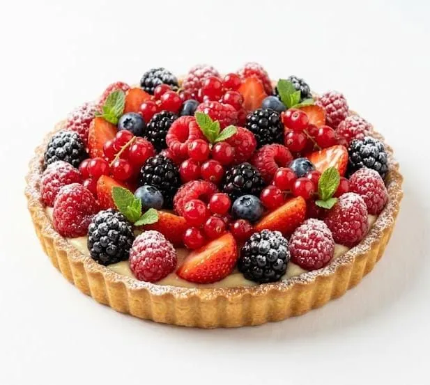 Tartelette aux fruits rouges