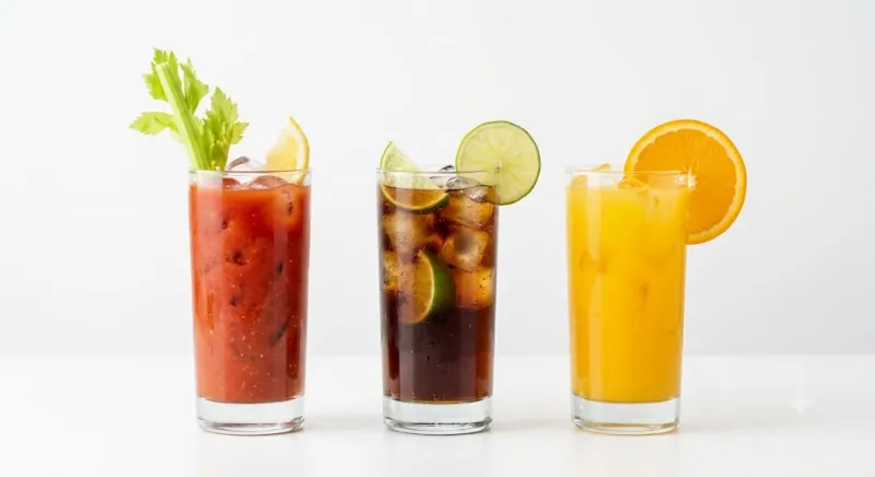 Bloody Mary / Cuba Libre / Vodka orange