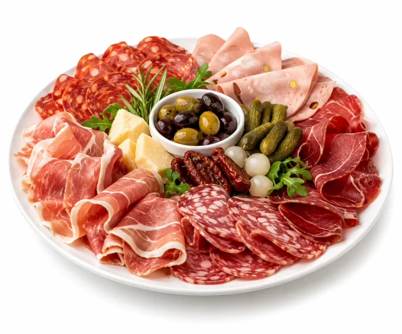 Assiette de charcuterie