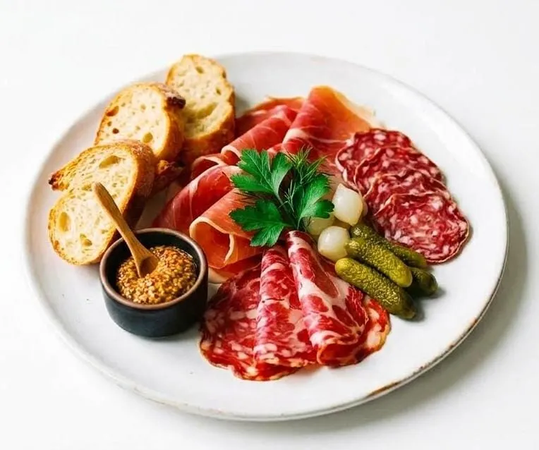 Assiette de charcuterie