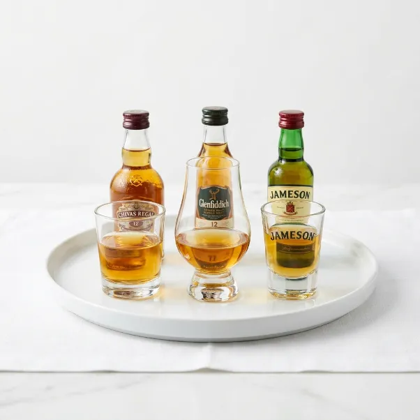 Chivas Regal / Glenfiddich / Jameson 4 cl