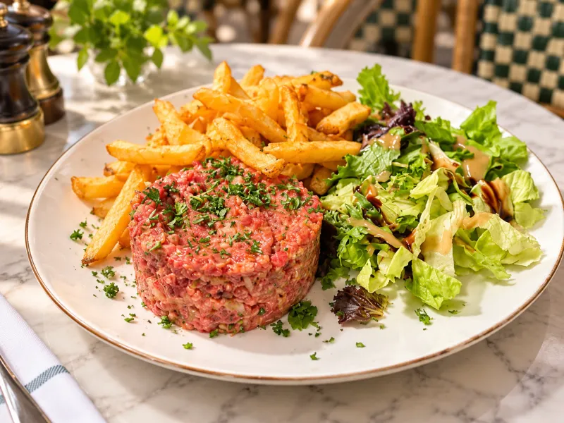 Tartare de boeuf à la commande