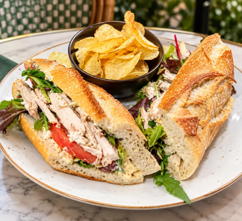 Sandwich Club au poulet