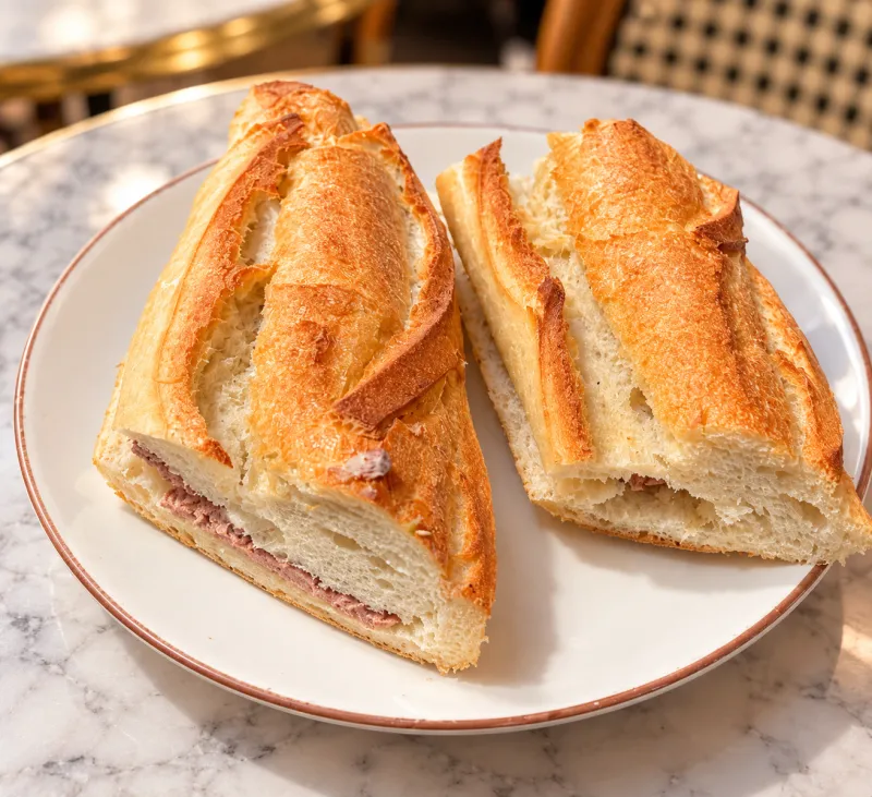 Sandwich Pâté ou rillettes